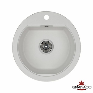Мойка GRANADO гранитная LUGO, цвет White