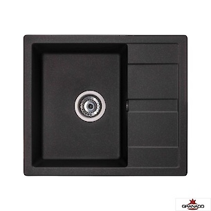 Мойка GRANADO гранитная MADRID, цвет Black