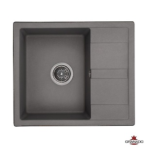 Мойка GRANADO гранитная MADRID, цвет Grafito