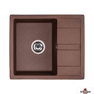 Мойка GRANADO гранитная MADRID, цвет Marron