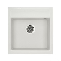 Мойка GRANADO гранитная MERIDA, цвет White