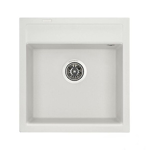 Мойка GRANADO гранитная MERIDA, цвет White