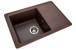 Мойка GRANADO гранитная PALMA, цвет Marron