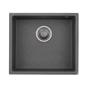 Мойка GRANADO гранитная UNDER TOP, цвет Grafito