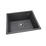 Мойка GRANADO гранитная UNDER TOP, цвет Grafito