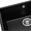 Мойка GRANADO гранитная UNDER TOP MAX, цвет Black