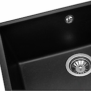 Мойка GRANADO гранитная UNDER TOP MAX, цвет Black