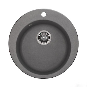 Мийка GRANADO гранітна VITORIA, колір Grafito