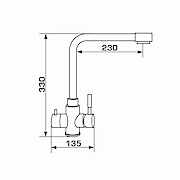 Змішувач GRANADO BADALONA, колір Black