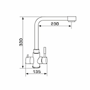 Змішувач GRANADO BADALONA, колір Ivory