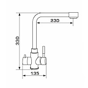 Змішувач GRANADO BADALONA, колір White
