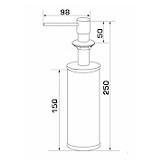 Дозатор Granado Redondo, колір Terra