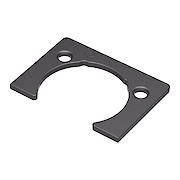 Адаптер висоти для завіси Kimana Italiana Ferramenta 1.5мм графіт