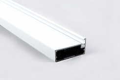 Фасадний алюмінієвий профіль М21 L = 5950 мм білий