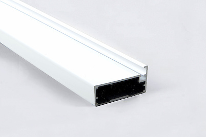 Фасадный алюминиевый профиль М21 L=5950 мм белый