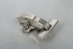 Завіса швидкознімна GTV 90 ° c дотягувачем, з монтажною планкою h = 0 і заглушками