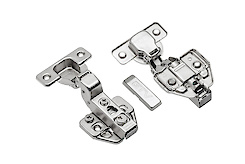 Завіса GTV PRESTIGE внутрішня c дотягувачем, монтажною планкою h=0 з ексцентриком і заглушками