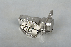 Завіса GTV PRESTIGE внутрішня c дотягувачем, монтажною планкою h=0 з ексцентриком і заглушками