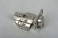 Завіса GTV PRESTIGE напівнакладна c дотягувачем, монтажною планкою h=0 з ексцентриком і заглушками