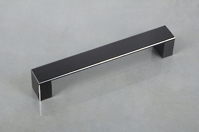 Меблева ручка GTV ARES L=160мм, чорна (UA-ARS160-20)