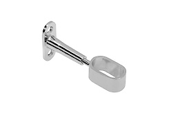 Проміжне кріплення з регулюванням GTV для труби овальної, хром