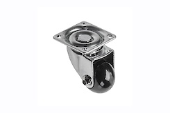 Меблевий ролик GTV BRAZYLIA D = 35 без гальма, чорний