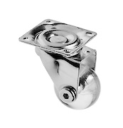 Меблевий ролик GTV BRAZYLIA D = 35 без гальма, прозорий