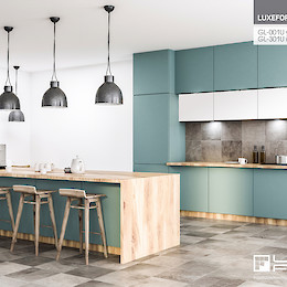 LuxeForm Acryl GL-001U ультра белый GL-301U каменная троянда