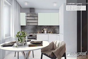 Коллекция декоров MDF LuxeForm в интерьере