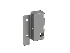Кріплення (з'єднувач) задньої стінки шухлядиHettich InnoTech Atira h=70 мм сріблясте ліве