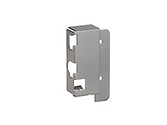 Кріплення (з'єднувач) задньої стінки шухлядиHettich InnoTech Atira h=70 мм сріблясте праве