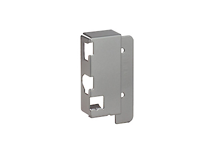 Кріплення (з'єднувач) задньої стінки шухлядиHettich InnoTech Atira h=70 мм сріблясте праве