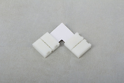 Конектор кутовий стрічка-стрічка, 8 mm