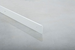 Торцеве обрамлення праве для стільниць 38мм R3 в кольорі білий