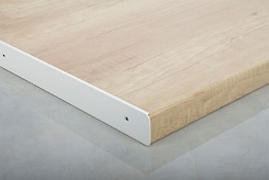 Торцеве обрамлення праве для стільниць 38мм R3 в кольорі білий