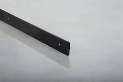 Торцеве обрамлення праве для стільниць 38мм R3 в кольорі чорний