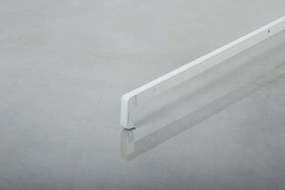 Стыковочное обрамление для столешниц 38мм R3 в цвете белый