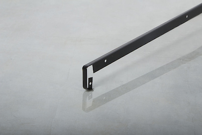 Стыковочное обрамление для столешниц 38мм R3 в цвете черный