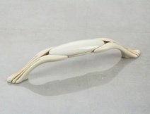 Меблева ручка Giusti РГ 628 M94.01.00.V5G золото вінтажне з керамікою