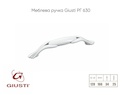 Меблева ручка Giusti РГ 630 M94.00.00.V4G срібло
