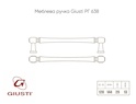 Меблева ручка Giusti РГ 638 WMN775.128.00T2