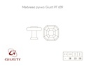 Меблева ручка Giusti РГ 639 WPO775.000.00T2