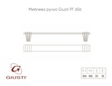 Меблева ручка Giusti РГ 656 WMN842.224.00R3 