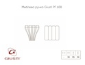 Меблева ручка Giusti РГ 658 WPO842.000.00R3 срібло
