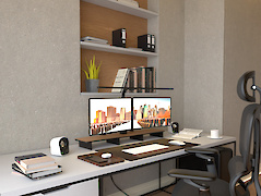 Swiss Krono 18 мм U112 PE Попелястий