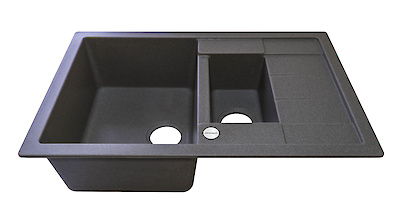 Мийка гранітна прямокутна Adamant ANILA PLUS 780х500х200, Сірий 04