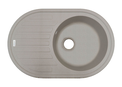 Мийка гранітна овальна Adamant ELLIPSIS 770х500х200, Avena 06