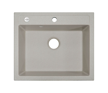 Мийка гранітна  квадратна Adamant PRIZMA 590х500х200, Avena 06