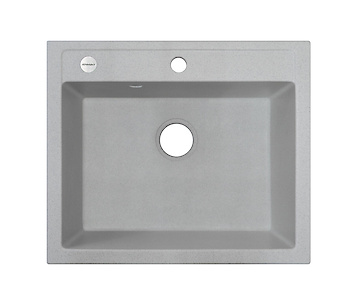 Мийка гранітна  квадратна Adamant PRIZMA 590х500х200, Оld stone 10