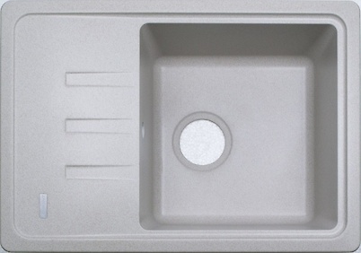 Мийка гранітна прямокутна Adamant SLIM 620x435x200, Avena 06